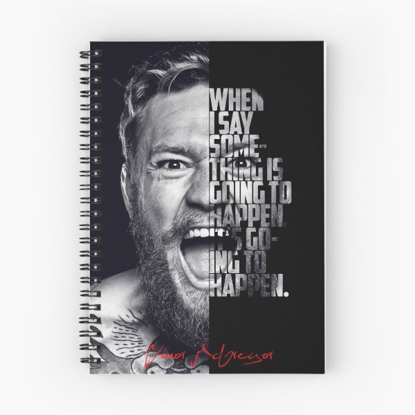 Item preview, Black and white Conor McGregor motivational poster. designed and sold by Enea Kelo.