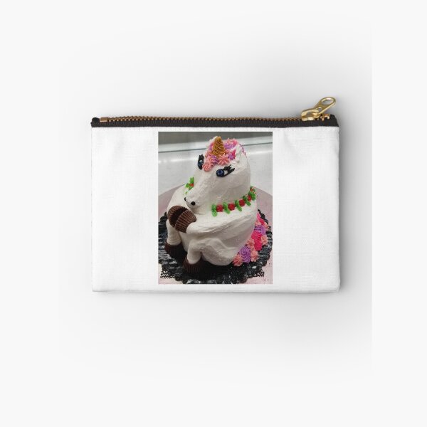 Item preview, Unicorn Shaped Cake With Peanut Butter Cup Hooves designed and sold by gailmariekern.