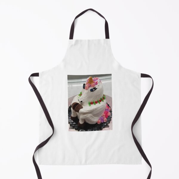 Item preview, Unicorn Shaped Cake With Peanut Butter Cup Hooves designed and sold by gailmariekern.