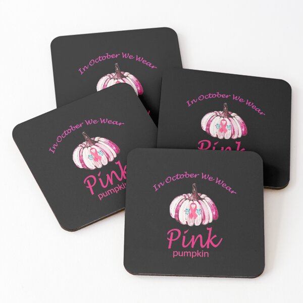 Item preview, In October We Wear Pink Pumpkin Breast Cancer Halloween  designed and sold by HananDesign13.