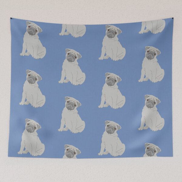 Item preview, Pug puppy (Blue range) designed and sold by RTrivella.