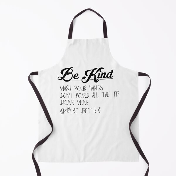 Item preview, Be Kind Wash Your Hands Drinking Wine Fun designed and sold by Two Left Hands Design.