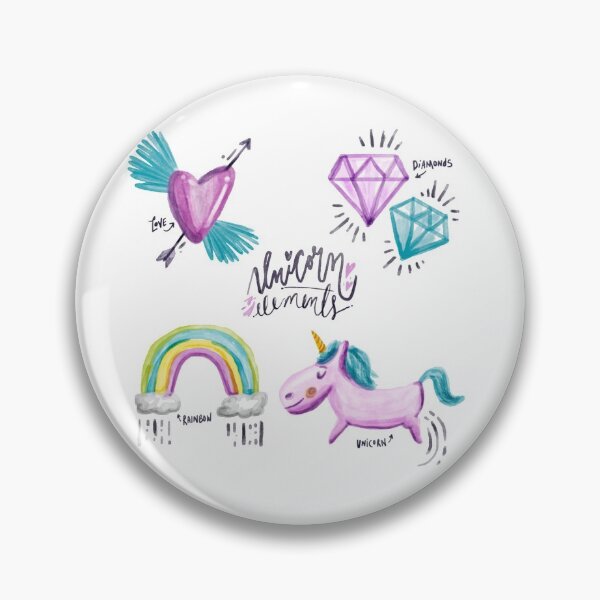 Item preview, Unicorn elements  designed and sold by Kazoza.