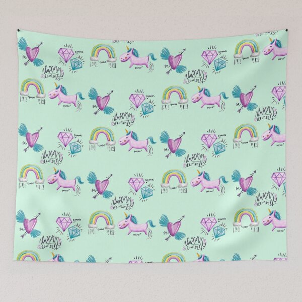 Item preview, Unicorn elements  designed and sold by Kazoza.