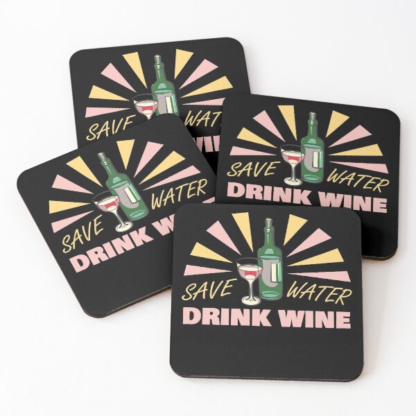 Item preview, SAVE WATER DRINK WINE - TOAST designed and sold by Dwarf-Monkey.