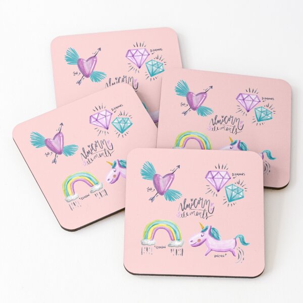Item preview, Unicorn elements  designed and sold by Kazoza.