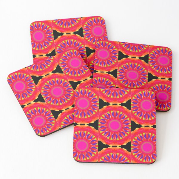 Item preview, Bright, colourful and funky Mandala original artwork designed and sold by Little-Pink-Fox.