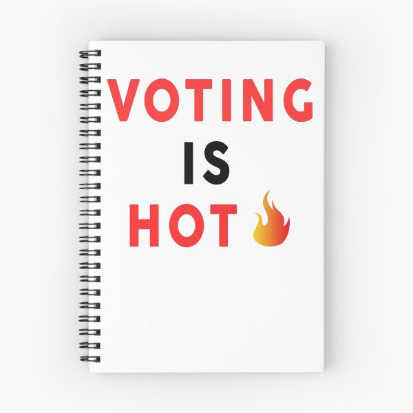 Item preview, Voting Is Hot  designed and sold by Mokhe.