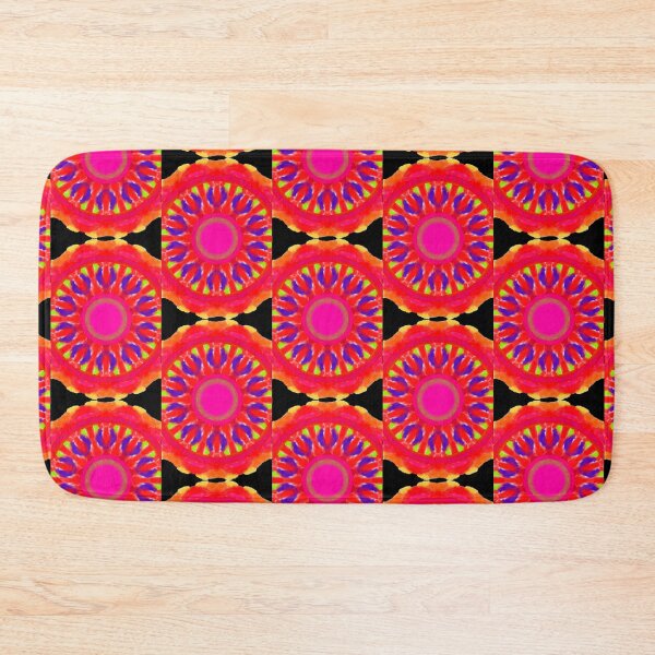 Item preview, Bright, colourful and funky Mandala original artwork designed and sold by Little-Pink-Fox.