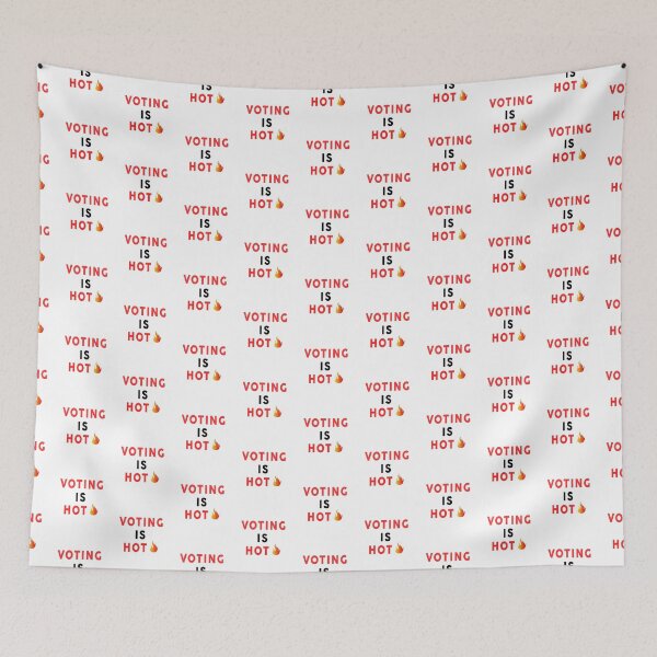Item preview, Voting Is Hot  designed and sold by Mokhe.