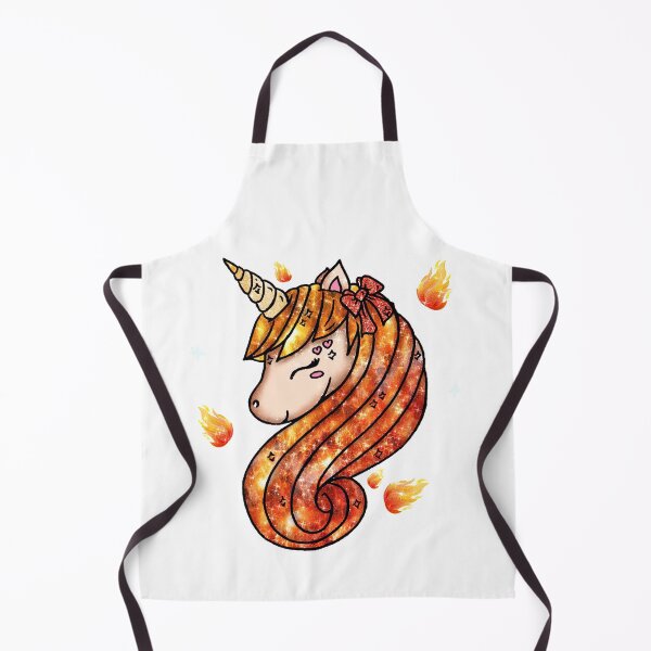 Item preview, Fire Kawaii Unicorn Magical Kawaii Flames Glitter designed and sold by Jolly-Yosei.