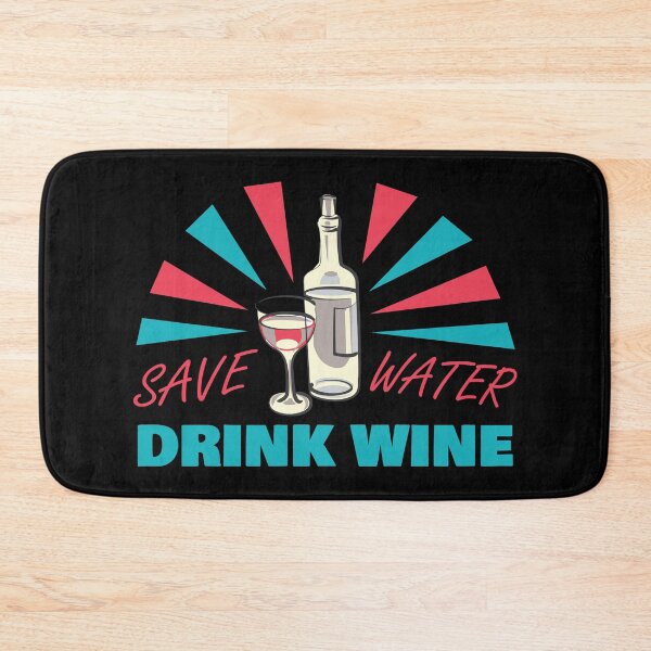 Item preview, SAVE WATER DRINK WINE - TOAST designed and sold by Dwarf-Monkey.