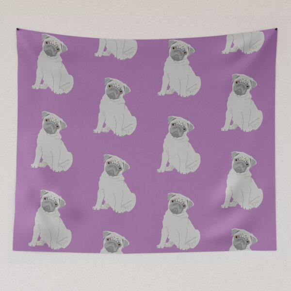 Item preview, Pug puppy (Pink range) designed and sold by RTrivella.