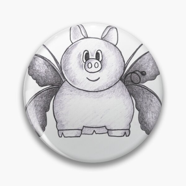 Item preview, Fairy Piggy 10 designed and sold by piggiesnstuff.