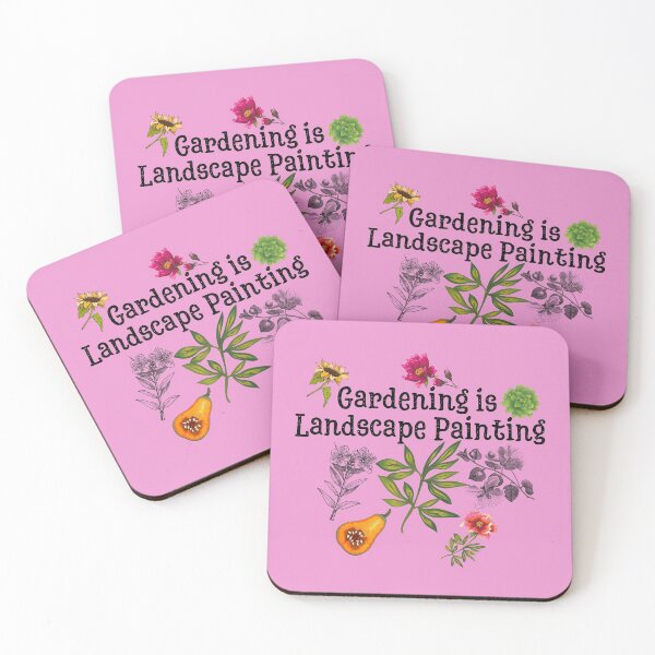 Item preview, Gardening Is Landscape Painting designed and sold by EarthArtDesigns.