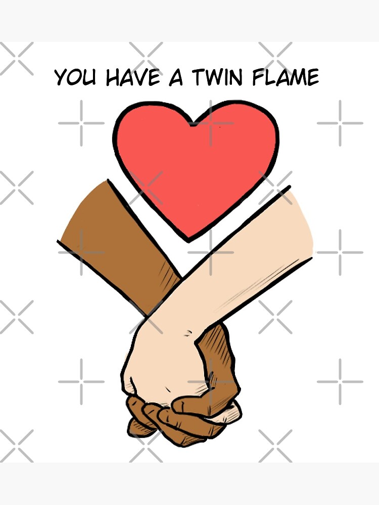 You have a twin flame | Art Print