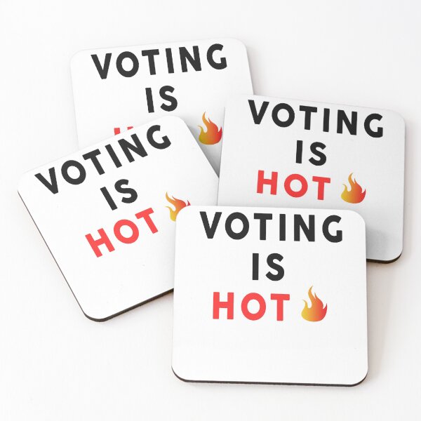 Item preview, Voting Is Hot  designed and sold by Mokhe.
