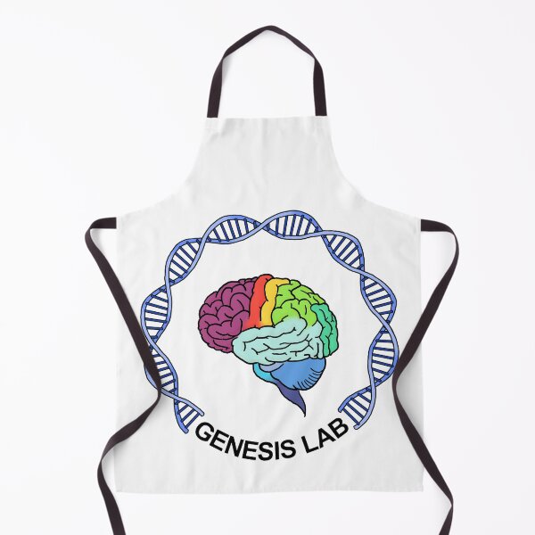 Artikelvorschau, GENESIS Labs (Farbige Hirnregionen) entworfen und verkauft von FlicksArt.