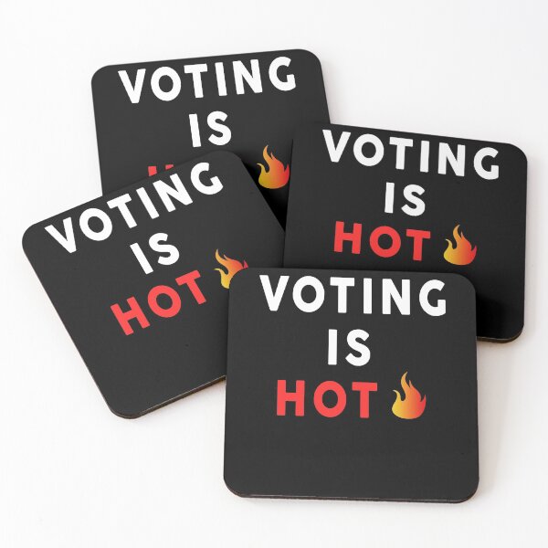 Item preview, Voting Is Hot  designed and sold by Mokhe.