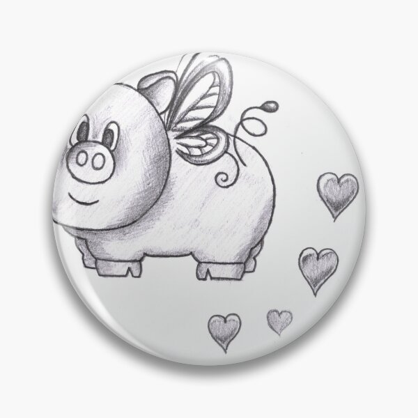Item preview, Fairy Piggy 11 designed and sold by piggiesnstuff.