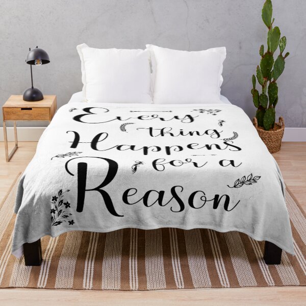 Item preview, Everything Happens for a Reason designed and sold by creativeMOW.