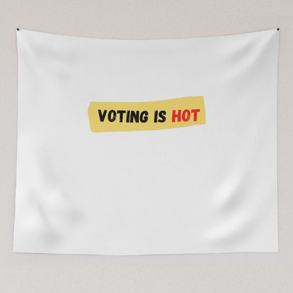 Item preview, Voting is Hot: gift idea designed and sold by Glorious Articles.