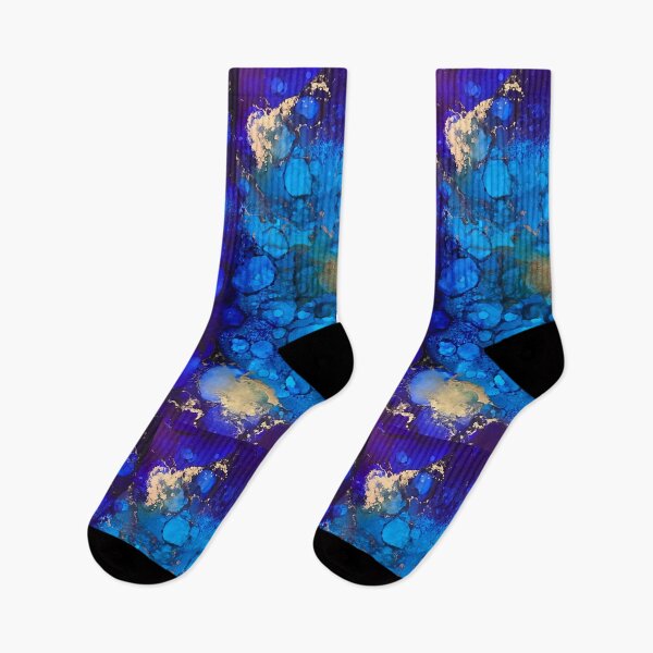 Artikelvorschau, Alkoholfarbe - blau, Saphir und Gold entworfen und verkauft von Rebeccadalton.