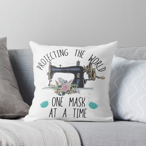 Item preview, Sew One Mask At A Time, Wear It Individually designed and sold by Two Left Hands Design.