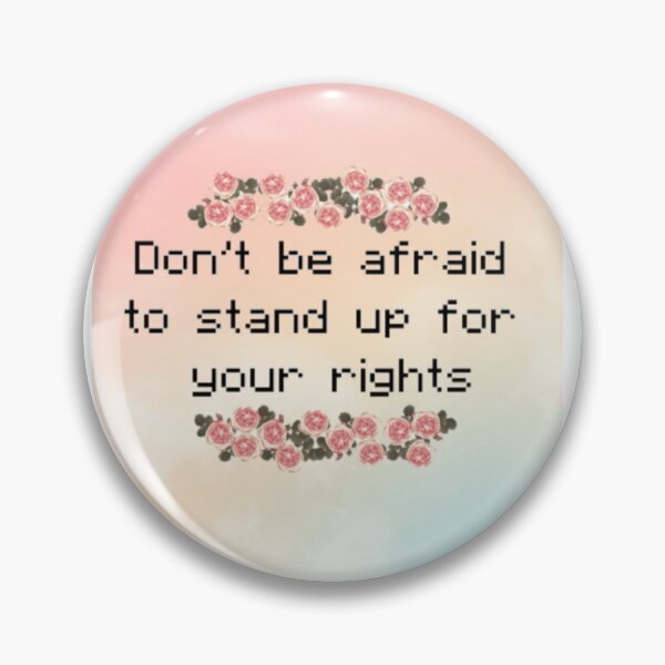 Item preview, Stand Up For Your Rights designed and sold by Pastel Queen.
