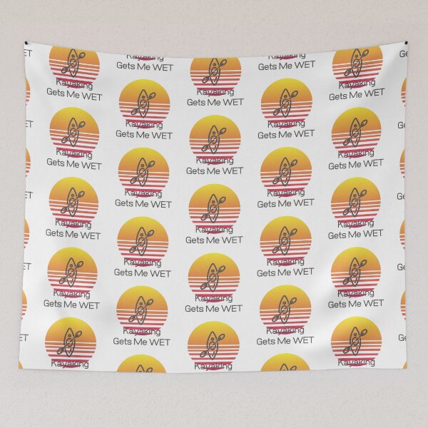 Item preview, Kayaking Gets Me Wet designed and sold by PetitePeche.