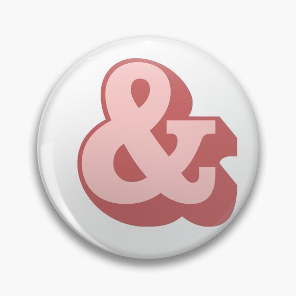 Item preview, Pink Ampersand & (and symbol) designed and sold by starkle.