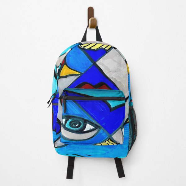 Item preview, Abstract Blue Face designed and sold by Sarah Curtiss.