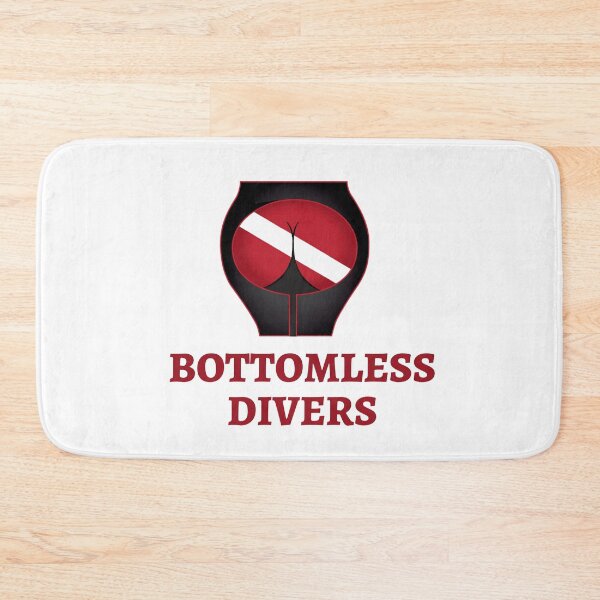 Item preview, Bottomless Divers Logo with Red Font designed and sold by BottomlessDiver.