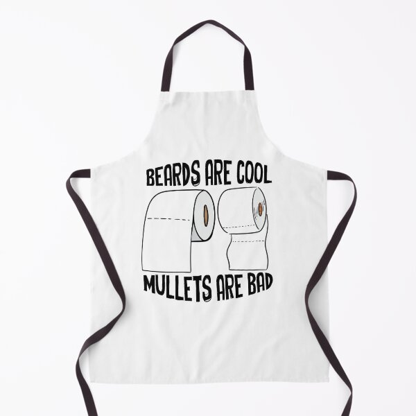 Item preview, Hang Toilet Paper The Right Way Up Beard Mullet designed and sold by Two Left Hands Design.