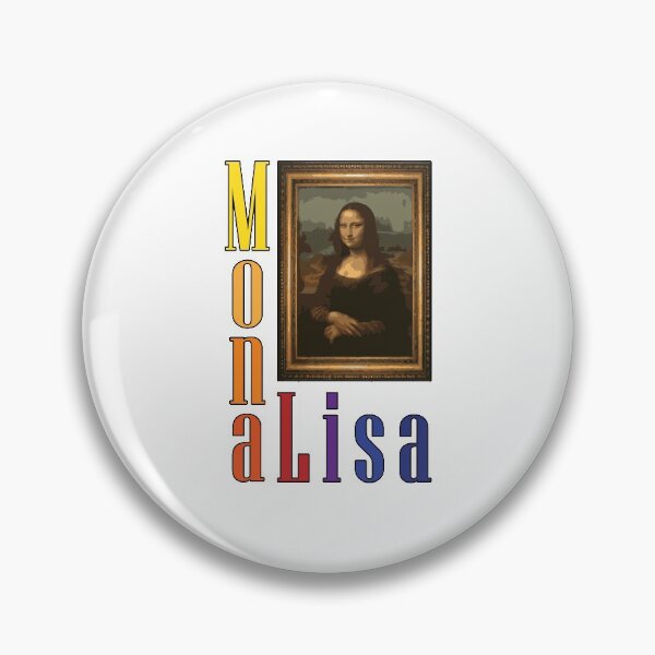 Item preview, monalisa who painted it illustration  designed and sold by Drago Art.