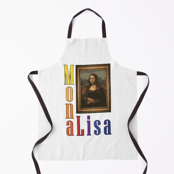 Artikelvorschau, Monalisa, die es gemalt hat, Illustration entworfen und verkauft von Drago Art.