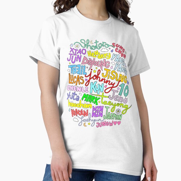 Superm Mark T-Shirts for Sale | Redbubble