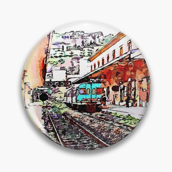 Item preview, Train in the railway station of Catanzaro designed and sold by Giuseppe Cocco.