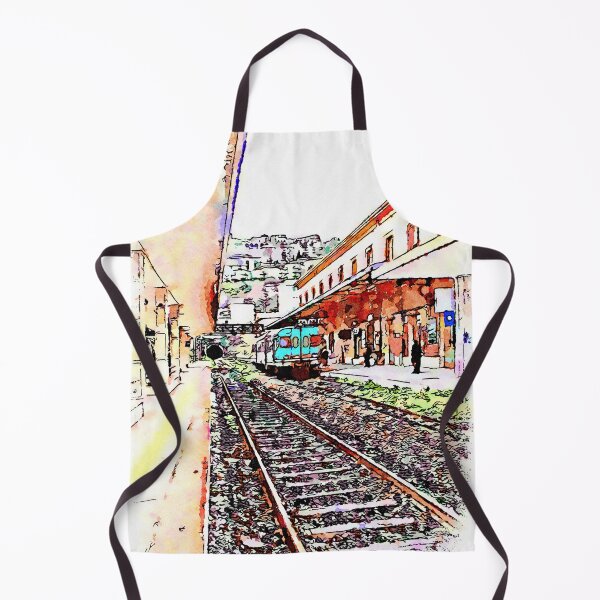 Item preview, Train in the railway station of Catanzaro designed and sold by Giuseppe Cocco.