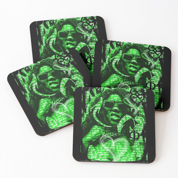 Item preview,  I am Love Urban Pop Art Green  designed and sold by CodyNorris.