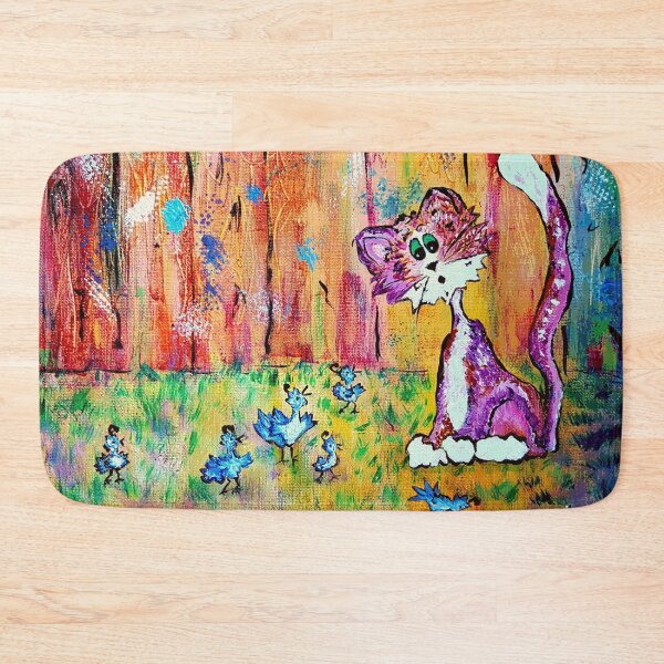 Item preview, Close Encounters of the Quail Kind, Kitty Cats by Nat designed and sold by KittyCatsbyNat.