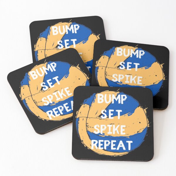 Item preview, Bump Set Spike Repeat Girls Volleyball Gifts For Teens designed and sold by PBANDJCO.