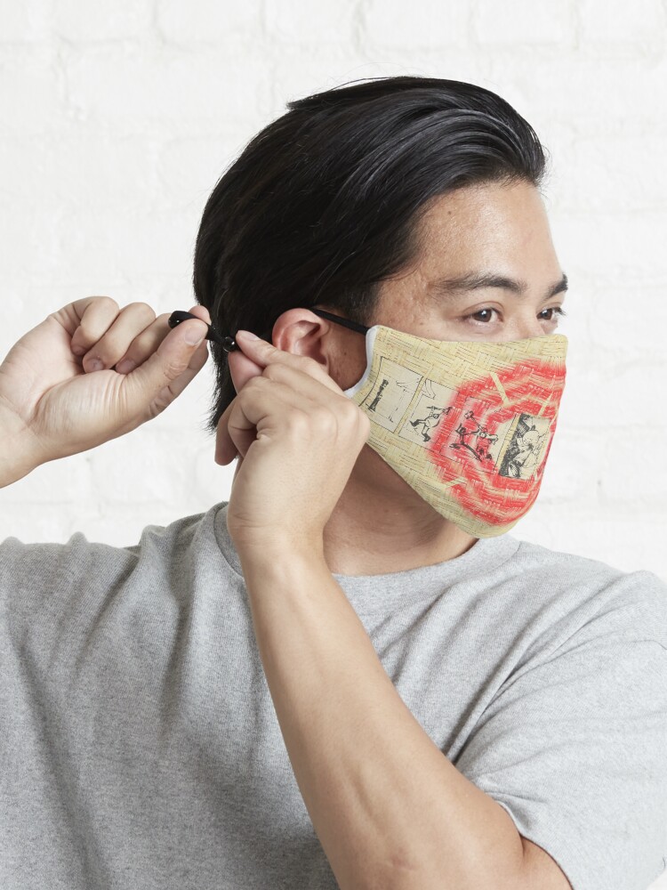Alternate view of Xi Hei Ba Gua FIGHT Mask
