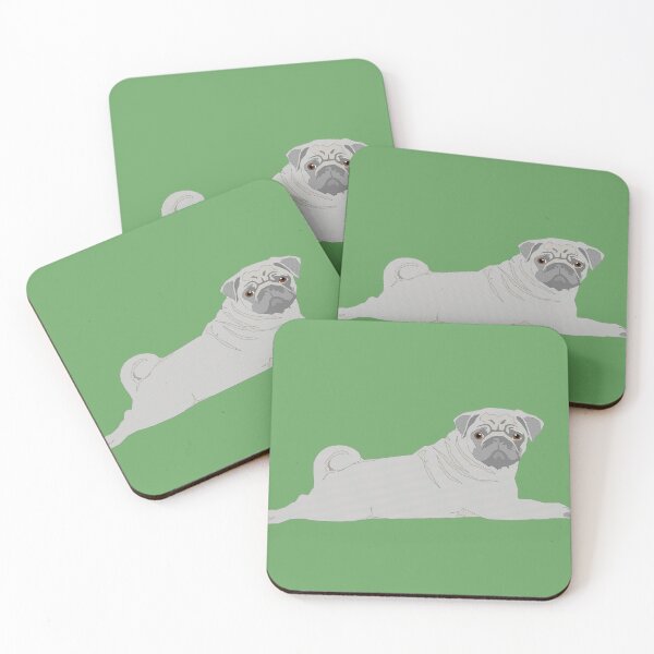 Item preview, Pug puppy (green range) designed and sold by RTrivella.