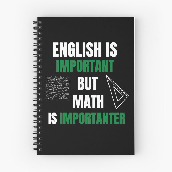 Item preview, English Is Important But Math Is Importanter designed and sold by Billie Sims.