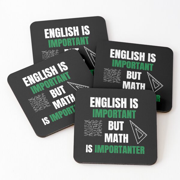 Item preview, English Is Important But Math Is Importanter designed and sold by Billie Sims.