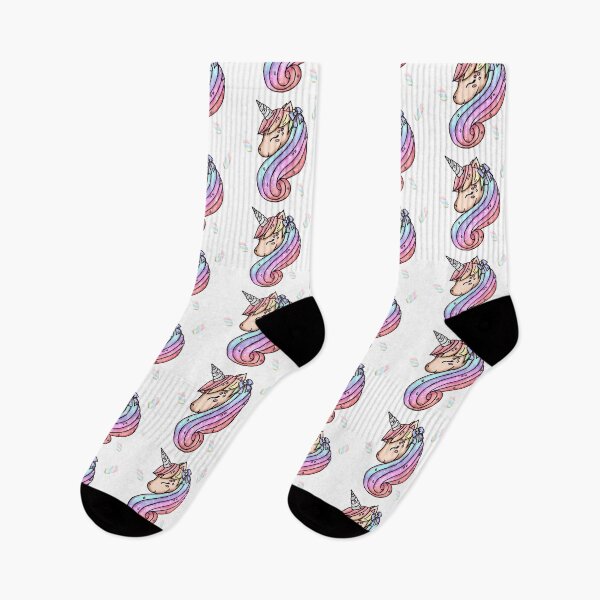 Aperçu de l'œuvre Licorne Mignonne Pastel Rainbow Marshmallow Magique Kawaii Candy créée et vendue par Jolly-Yosei.