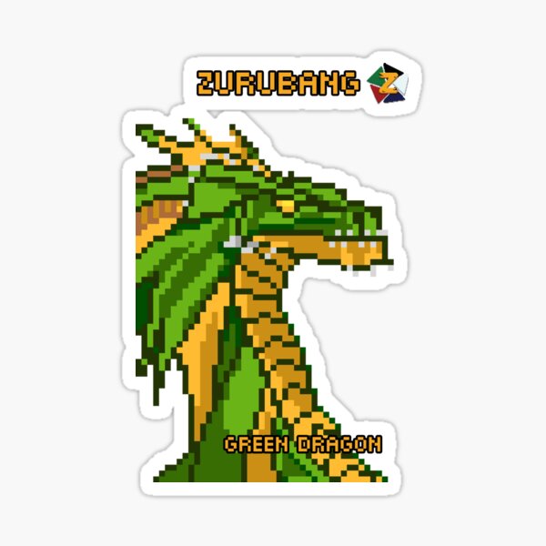 Green Dragon - Zurubang Sticker