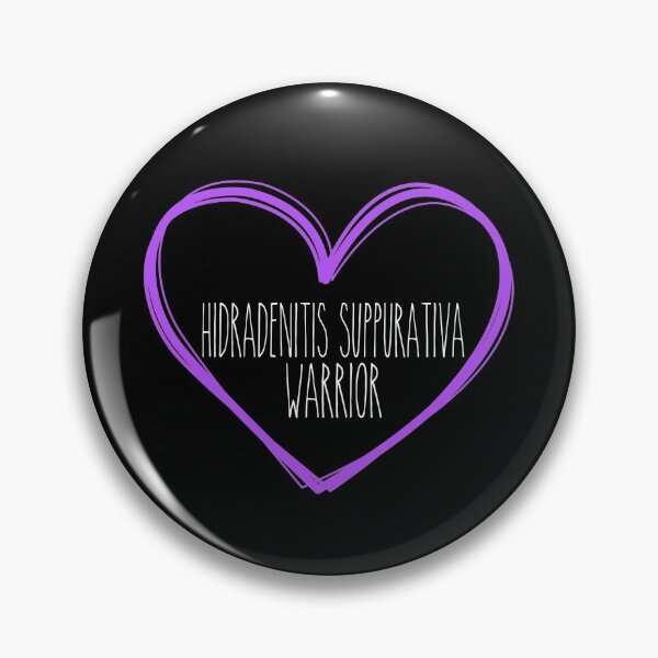 Item preview, Hidradenitis Suppurativa Warrior Heart Support designed and sold by NadzeyaD.