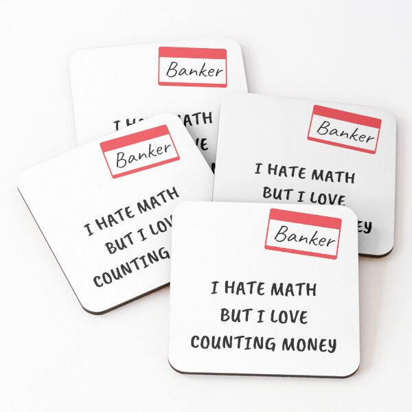 Item preview, Banker: I Love Counting Money designed and sold by daguilon.